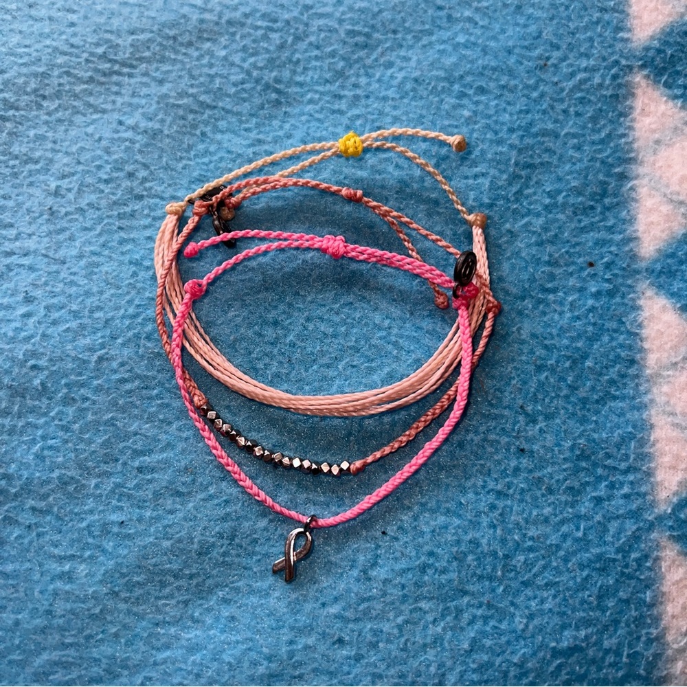 Pura Vida Bracelets: Pink Power Set